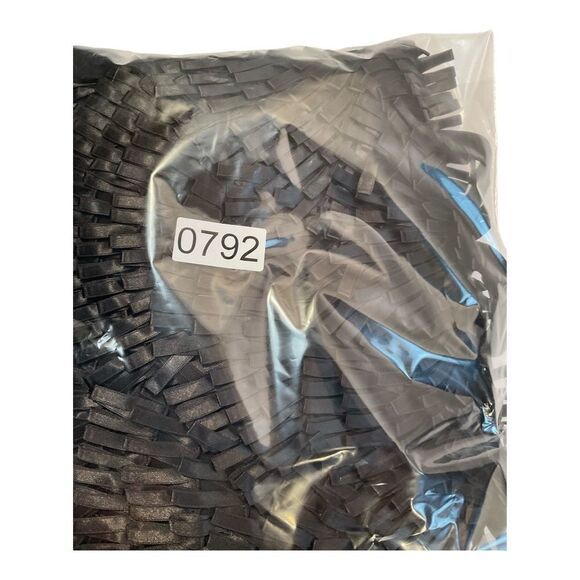 Carmen Marc Valvo Women’s Black knee Sleeve  Fringes Dress Size 6 - Picture 16 of 16